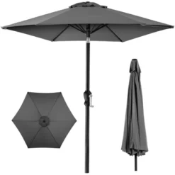 Best Choice Products 10ft Outdoor Steel Market Patio Umbrella W/ Crank, Tilt Push Button, 6 Ribs -Best Choice Products Shop GUEST 02972390 fa06 4180 98ff 2c6fd7530df5