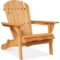 Best Choice Products Folding Adirondack Chair Outdoor, Wooden Accent Lounge Furniture W/ 350lb Capacity -Best Choice Products Shop GUEST 049135b1 837c 422c b6e0 faec456a7aa3