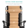 Best Choice Products Oversized Padded Zero Gravity Chair, Folding Outdoor Patio Recliner W/ Headrest, Side Tray 1 Best Choice Products Oversized Padded Zero Gravity Chair, Folding Outdoor Patio Recliner W/ Headrest, Side Tray -Best Choice Products Shop GUEST 07ef8b1d 4976 4c8c 9759 0aa3eaca947e