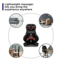 Best Choice Products Air Compression Shiatsu Neck & Back Massager Seat Chair Pad Massage Cushion, 2D/3D Kneading W/ Heat -Best Choice Products Shop GUEST 08615a57 4e1b 478a 8d67 1ea6bd06c644