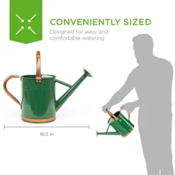 Best Choice Products 1-Gallon Galvanized Steel Watering Can For Gardening W/ O-Ring, Top Handle, Copper Accents 10 Best Choice Products 1-Gallon Galvanized Steel Watering Can For Gardening W/ O-Ring, Top Handle, Copper Accents -Best Choice Products Shop GUEST 0912a239 53b0 4ee1 9ae8 e8eb349e7fac