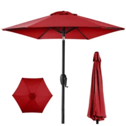 Best Choice Products 7.5ft Heavy-Duty Outdoor Market Patio Umbrella W/ Push Button Tilt, Easy Crank Lift -Best Choice Products Shop GUEST 0a587196 230f 46d3 baba 6dfa49b91bbd