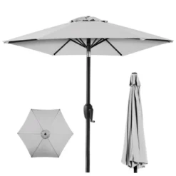 Best Choice Products 7.5ft Heavy-Duty Outdoor Market Patio Umbrella W/ Push Button Tilt, Easy Crank Lift -Best Choice Products Shop GUEST 104544ec d462 40c5 9401 96fd2dac9271