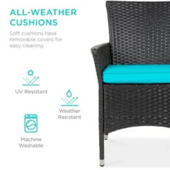 Best Choice Products 5-Piece Indoor Outdoor Wicker Patio Dining Table Furniture Set W/ Umbrella Cutout, 4 Chairs 14 Best Choice Products 5-Piece Indoor Outdoor Wicker Patio Dining Table Furniture Set W/ Umbrella Cutout, 4 Chairs -Best Choice Products Shop GUEST 12319bcf 056f 49e6 8bfb b531088ee3cf