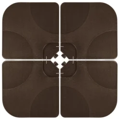 Best Choice Products 4-Piece Cantilever Offset Patio Umbrella Stand Square Base Plate Set W/ Easy-Fill Spouts -Best Choice Products Shop GUEST 19182a1f 8a78 4ff9 91c1 1c64001f7e2d