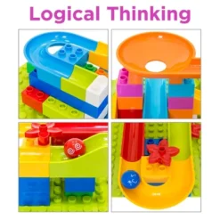 Best Choice Products 97-Piece Marble Maze Run Racetrack Puzzle Construction Game Set STEM Toy W/ 4 Balls -Best Choice Products Shop GUEST 28f136e2 cfd7 4800 b96f 099a4222f375