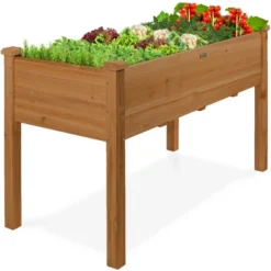 Best Choice Products Best Choice Product 48x24x30in Raised Garden Bed, Elevated Wooden Planter For Yard W/ Foot Caps, Bed Liner -Best Choice Products Shop GUEST 2c1bb9bb 99bc 45b2 b8df 6f84c4379ae8