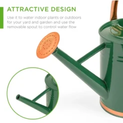 Best Choice Products 1-Gallon Galvanized Steel Watering Can For Gardening W/ O-Ring, Top Handle, Copper Accents 12 Best Choice Products 1-Gallon Galvanized Steel Watering Can For Gardening W/ O-Ring, Top Handle, Copper Accents -Best Choice Products Shop GUEST 3276b812 9637 44ba 9318 4afccfbf03f4