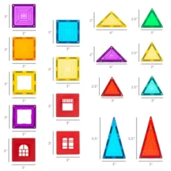 Best Choice Products 32-Piece Colorful Kids Mini Magnetic Tiles Educational STEM Toy Set W/ Carrying Case, Rounded Edges -Best Choice Products Shop GUEST 44a6631d e94e 4684 b896 3df944bcd897