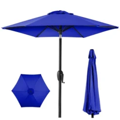 Best Choice Products 7.5ft Heavy-Duty Outdoor Market Patio Umbrella W/ Push Button Tilt, Easy Crank Lift -Best Choice Products Shop GUEST 474e6984 16ac 42ce b8f3 37b061eb45e0