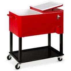 Best Choice Products 80qt Steel Rolling Cooler Cart W/ Bottle Opener, Catch Tray, Drain Plug, Locking Wheels -Best Choice Products Shop GUEST 48816c62 320b 4552 b627 5096f337c455