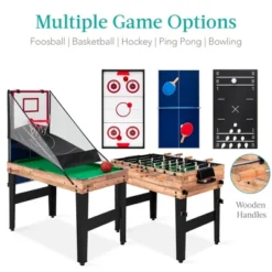 Best Choice Products 13-in-1 Combo Game Table Set W/ Ping Pong, Foosball, Basketball, Air Hockey, Archery -Best Choice Products Shop GUEST 48e057f9 276f 4cfe b4e0 6177e97aeaa5
