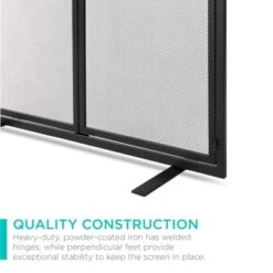 Best Choice Products 38.5x31in 2-Door Fireplace Screen, Handcrafted Wrought Iron Spark Guard W/ Magnetic Doors 13 Best Choice Products 38.5x31in 2-Door Fireplace Screen, Handcrafted Wrought Iron Spark Guard W/ Magnetic Doors -Best Choice Products Shop GUEST 59ed2dd1 0518 4f41 8eb9 fbfed6e7a3ea