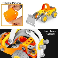 Best Choice Products Kids 147-Piece 5-in-1 Educational STEM Building Toy Kit W/ Car, Helicopter, Boat, Bulldozer, Truck 9 Best Choice Products Kids 147-Piece 5-in-1 Educational STEM Building Toy Kit W/ Car, Helicopter, Boat, Bulldozer, Truck -Best Choice Products Shop GUEST 5c8c0b9c f825 4ab4 aad9 d8888389de7b