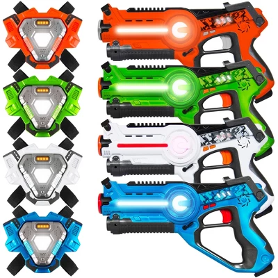 Best Choice Products Set Of 4 Infrared Laser Tag Blasters & Vest Set For Kids & Adults 10 Best Choice Products Set Of 4 Infrared Laser Tag Blasters & Vest Set For Kids & Adults - Image 8