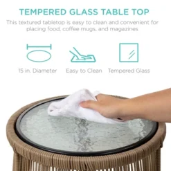 Best Choice Products Outdoor Woven Rope Sectional Patio Furniture, L-Shaped Conversation Set W/ Table 14 Best Choice Products Outdoor Woven Rope Sectional Patio Furniture, L-Shaped Conversation Set W/ Table -Best Choice Products Shop GUEST 7a5f8e75 57f9 4c33 a4a4 50550233f94c