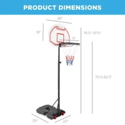 Best Choice Products Kids Height-Adjustable Basketball Hoop, Portable Backboard System W/ 2 Wheels -Best Choice Products Shop GUEST 7d5f1958 b0f1 4ffa aa83 c72e80f83ebd