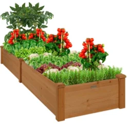 Best Choice Products 8x2ft Outdoor Wooden Raised Garden Bed Planter For Grass, Lawn, Yard -Best Choice Products Shop GUEST 7ee0db6b 2c93 413c 9f1f 82757709e840