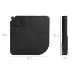 Best Choice Products 4-Piece Cantilever Offset Patio Umbrella Stand Square Base Plate Set W/ Easy-Fill Spouts -Best Choice Products Shop GUEST 827be630 7945 4389 ad1e b56e37c87c71