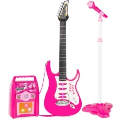Best Choice Products Kids Electric Musical Guitar Toy Play Set W/ 6 Demo Songs, Whammy Bar, Microphone, Amp, AUX -Best Choice Products Shop GUEST 84688aa8 65aa 4a74 9857 50a35e484777