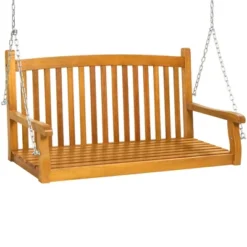 Best Choice Products 48in Wooden Curved Back Hanging Porch Swing Bench For Patio, Deck W/ Mounting Chains 16 Best Choice Products 48in Wooden Curved Back Hanging Porch Swing Bench For Patio, Deck W/ Mounting Chains -Best Choice Products Shop GUEST 8fe933b3 61b4 4a13 bee6 f4a10e0a3b33