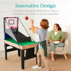 Best Choice Products 13-in-1 Combo Game Table Set W/ Ping Pong, Foosball, Basketball, Air Hockey, Archery -Best Choice Products Shop GUEST 9e3c567f 842f 4c83 870b b7a0860245d7