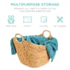 Best Choice Products Portable Large Hand Woven Wicker Braided Storage Laundry Basket Organizer W/ Handles -Best Choice Products Shop GUEST 9f694b13 a736 4a8c 9613 2bfe831d48da