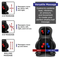 Best Choice Products Air Compression Shiatsu Neck & Back Massager Seat Chair Pad Massage Cushion, 2D/3D Kneading W/ Heat -Best Choice Products Shop GUEST a385d854 0514 4553 8198 cc71b9ba00ee