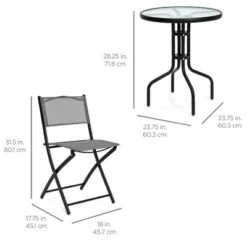Best Choice Products 3-Piece Bistro Set -Best Choice Products Shop GUEST a58b0378 5ccf 47fa 9b04 8b5fb2a7cca1