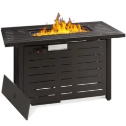Best Choice Products 42in Fire Pit Table 50,000 BTU Rectangular Steel Gas W/ Storage, Cover, Glass Beads 17 Best Choice Products 42in Fire Pit Table 50,000 BTU Rectangular Steel Gas W/ Storage, Cover, Glass Beads -Best Choice Products Shop GUEST acd100d3 c9c3 4ffa a9fc 4f52f156c38e
