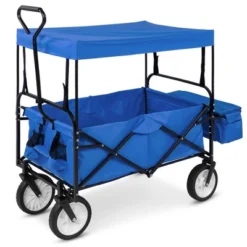 Best Choice Products Folding Utility Cargo Wagon Cart W/ Removable Canopy, Cup Holders -Best Choice Products Shop GUEST ad1326a2 6087 4620 9f7b 0d0668f112eb