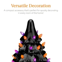 Best Choice Products 15in Pre-Lit Ceramic Tabletop Halloween Tree, Holiday Decoration W/ Orange & Purple Bulb Lights -Best Choice Products Shop GUEST aeeaf391 9ee7 41f0 9905 5a5aab1559c5