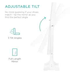 Best Choice Products 6-Tier Standing Mirror Lockable Storage Organizer Cabinet Armoire W/ Velvet Interior 13 Best Choice Products 6-Tier Standing Mirror Lockable Storage Organizer Cabinet Armoire W/ Velvet Interior -Best Choice Products Shop GUEST afa31c34 23a2 481f b2b4 3ea25cb84c01