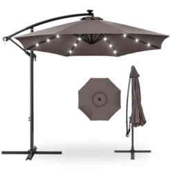 Best Choice Products 10ft Solar LED Offset Hanging Outdoor Market Patio Umbrella W/ Easy Tilt Adjustment 28 Best Choice Products 10ft Solar LED Offset Hanging Outdoor Market Patio Umbrella W/ Easy Tilt Adjustment -Best Choice Products Shop GUEST be2e63b2 9199 4b68 a8cb 2928f7342d39