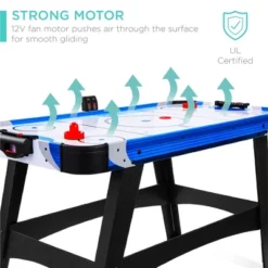 Best Choice Products 58in Mid-Size Air Hockey Table For Game Room W/ 2 Pucks, 2 Pushers, LED Score Board, 12V Motor 12 Best Choice Products 58in Mid-Size Air Hockey Table For Game Room W/ 2 Pucks, 2 Pushers, LED Score Board, 12V Motor -Best Choice Products Shop GUEST be84f95c 7b98 4e91 9302 e1f83555dd18