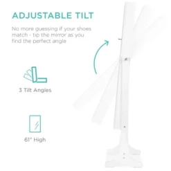 Best Choice Products 6-Tier Standing Mirror Lockable Storage Organizer Cabinet Armoire W/ LED Lights 12 Best Choice Products 6-Tier Standing Mirror Lockable Storage Organizer Cabinet Armoire W/ LED Lights -Best Choice Products Shop GUEST c44fbf2c 3258 48ab b437 99ca75271f5f