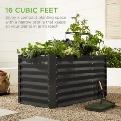 Best Choice Products 4x2x2ft Outdoor Metal Raised Garden Bed, Planter Box For Vegetables, Flowers, Herbs 14 Best Choice Products 4x2x2ft Outdoor Metal Raised Garden Bed, Planter Box For Vegetables, Flowers, Herbs -Best Choice Products Shop GUEST c8932ca1 b857 4ab8 862b fc6c9787f294
