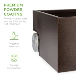 Best Choice Products Portable Steel Umbrella Base Stand For Patio, Up To 150 Lbs W/ Fillable Planter, Drainage, Wheels -Best Choice Products Shop GUEST ca594cc0 7833 448d bfc5 386b9937c1c3