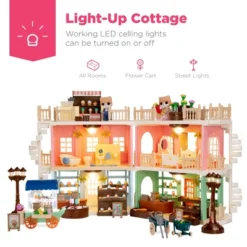 Best Choice Products Deluxe Cottage Dollhouse Mansion Pretend Toy Playset W/ 225 Accessories And Tiny Critters For Kids -Best Choice Products Shop GUEST db9f619a 9309 4a1a 9784 9d056d7e05f3