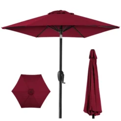 Best Choice Products 7.5ft Heavy-Duty Outdoor Market Patio Umbrella W/ Push Button Tilt, Easy Crank Lift -Best Choice Products Shop GUEST dbb30464 603f 4dc7 9106 4eec24b075f8