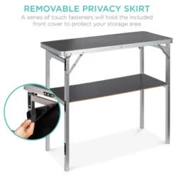 Best Choice Products Portable Pop-Up Bar Table For Indoor/Outdoor, Party, Picnic W/ Carrying Case, Removable Skirt -Best Choice Products Shop GUEST de3bbc7d 7e9a 469d 850a bc487831f259