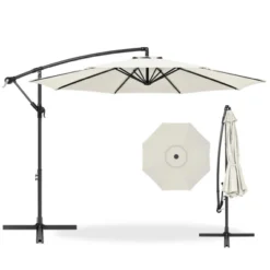 Best Choice Products 10ft Offset Hanging Outdoor Market Patio Umbrella W/ Easy Tilt Adjustment 29 Best Choice Products 10ft Offset Hanging Outdoor Market Patio Umbrella W/ Easy Tilt Adjustment -Best Choice Products Shop GUEST e1802ae8 7287 40e1 928e 410d47bdbaad