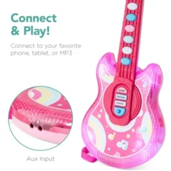 Best Choice Products 19in Kids Flash Guitar, Pretend Play Musical Instrument Toy For Toddlers W/ Mic, Stand - Pink -Best Choice Products Shop GUEST e3ff5d99 86cc 482c 94c6 4a25a5a4f735