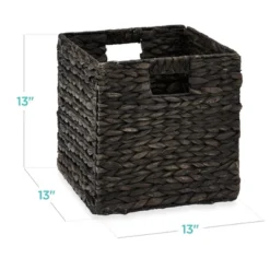 Best Choice Products 13x13in Hyacinth Storage Baskets, Set Of 5 Multipurpose Collapsible Organizers -Best Choice Products Shop GUEST e54bd7a9 7fdb 445c ac8d 07ea7a9ac22b