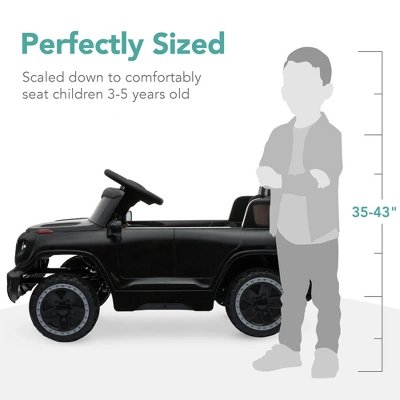 Best Choice Products 6V Kids Ride On Car Truck W/ Parent Control, 3 Speeds, LED Headlights, MP3 Player, Horn 5 Best Choice Products 6V Kids Ride On Car Truck W/ Parent Control, 3 Speeds, LED Headlights, MP3 Player, Horn - Image 3