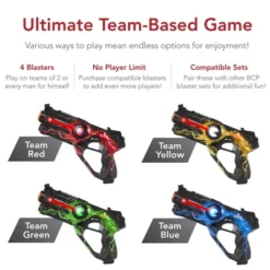 Best Choice Products Set Of 4 Infrared Laser Tag Blaster Set For Kids & Adults W/ Multiplayer Mode -Best Choice Products Shop GUEST f08ca6df e2e4 444d afdf b466b4152eba