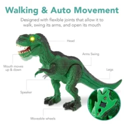 Best Choice Products Kids Remote Control Dinosaur Toy, Electronic RC T-Rex W/ Light-Up LED Eyes, Roaring Sounds - Green 10 Best Choice Products Kids Remote Control Dinosaur Toy, Electronic RC T-Rex W/ Light-Up LED Eyes, Roaring Sounds - Green -Best Choice Products Shop GUEST f0d46a41 aa2a 4f97 b3db 5f1252e32eb3