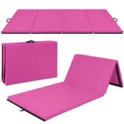 Best Choice Products 10ftx4ftx2in Folding Gymnastics Mat 4-Panel Exercise Workout Floor Mats W/ Handles -Best Choice Products Shop GUEST fc1520b5 0ca4 4680 9d4d 8483bea0c434
