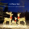 Best Choice Products 3-Piece Lighted Christmas Deer Set Outdoor Yard Decoration With 360 LED Lights, Stakes 1 Best Choice Products 3-Piece Lighted Christmas Deer Set Outdoor Yard Decoration With 360 LED Lights, Stakes -Best Choice Products Shop GUEST fc46b391 abab 41de b3e1 ccb538f4e04a