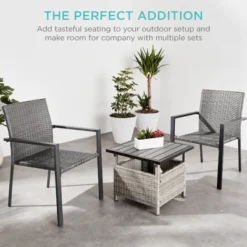 Best Choice Products Set Of 2 Stackable Wicker Chairs W/ Armrests, Steel Conversation Accent Furniture For Patio 12 Best Choice Products Set Of 2 Stackable Wicker Chairs W/ Armrests, Steel Conversation Accent Furniture For Patio -Best Choice Products Shop GUEST ff6b727c ce03 430d 9c07 3ec4ac5ec088